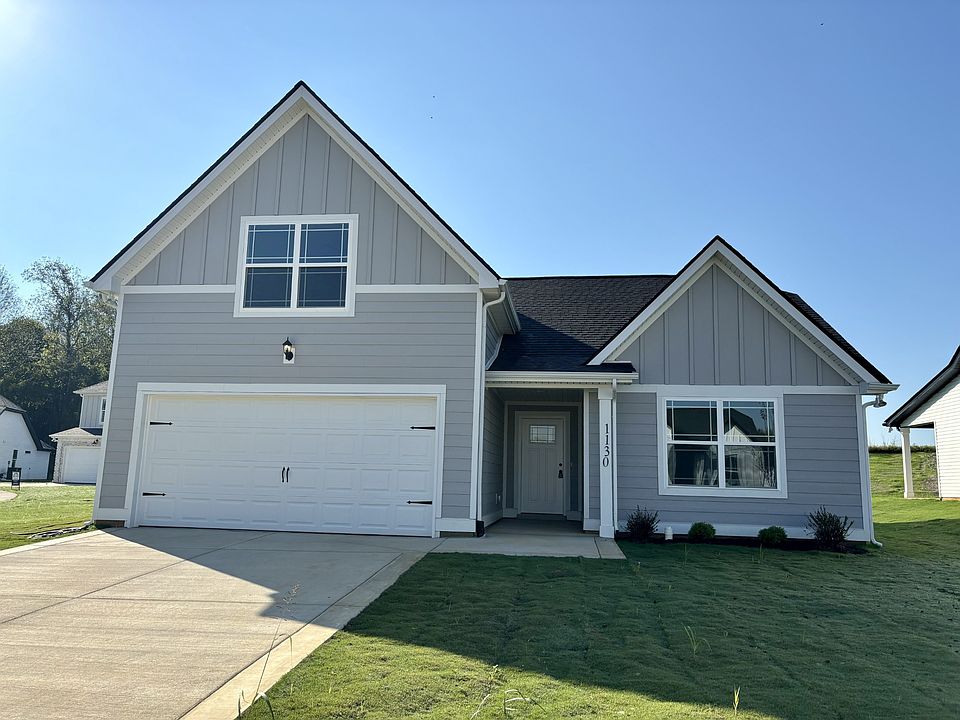 Beautiful new home with 2-car garage.