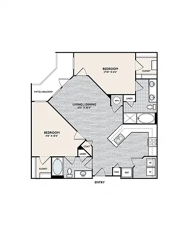 Floor plan B2B