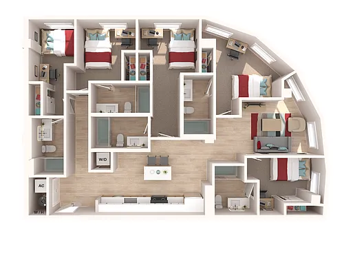 Floor plan The Heads