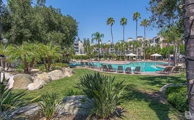 Beautiful resort like oasis pool across from unit