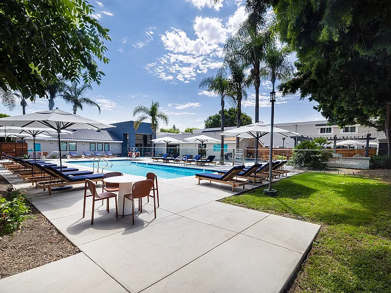 Resort Style Pool | Apartments in Huntington Beach, CA | The Breakwater Apartments