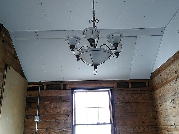Laundry Room with Cedar walls