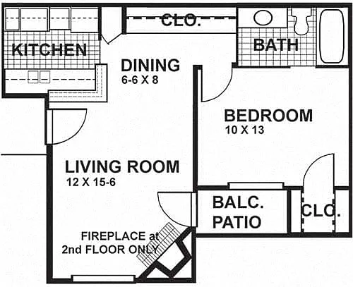 Floor plan A2F