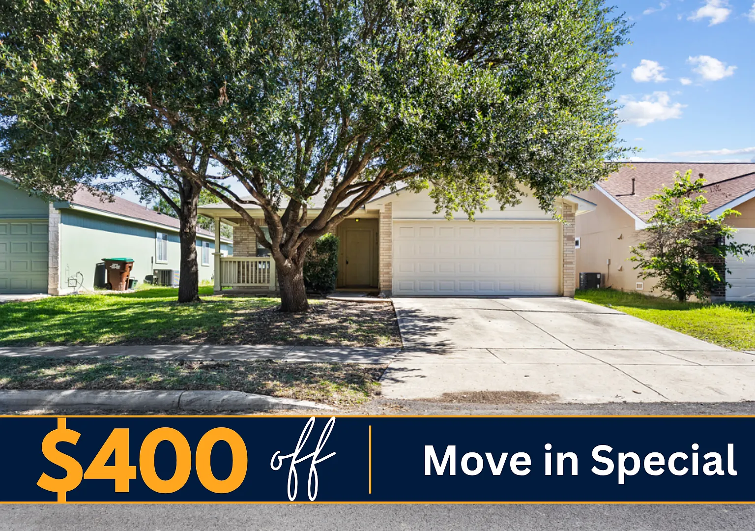 3 Bedroom 2 Bathrooms located in Escondido Creek Subdivision — Photo 1