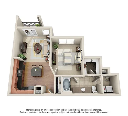 Floor plan Sage (A2)