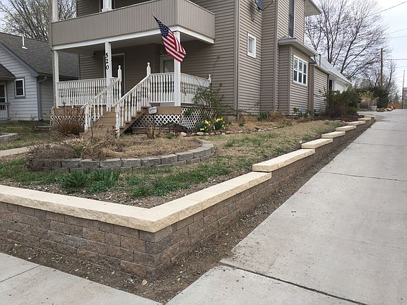 New Retaining Wall