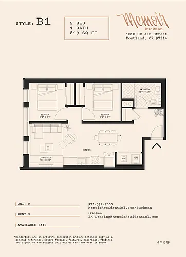 Floor plan B1