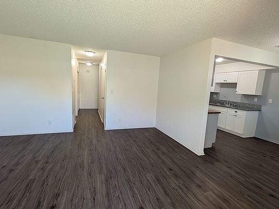 Spacious open concept, living and dining room