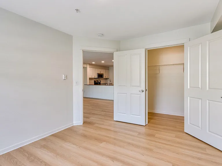 An abundance of closet space