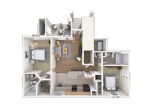Floor plan B2
