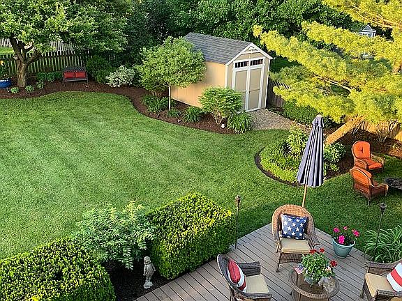 Spacious/ private backyard