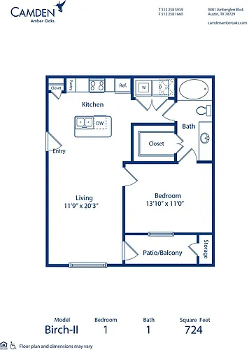 Floor plan Birch - II