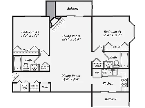 Floor plan B5