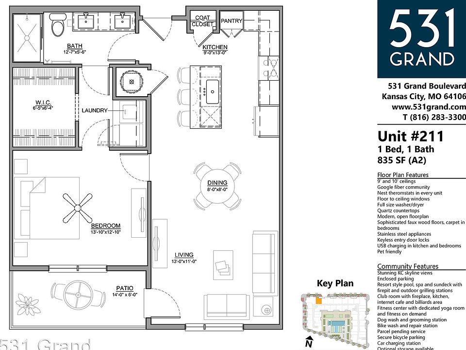 1st image of 531 Grand Blvd Unit 417