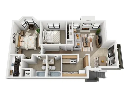 Floor plan B1
