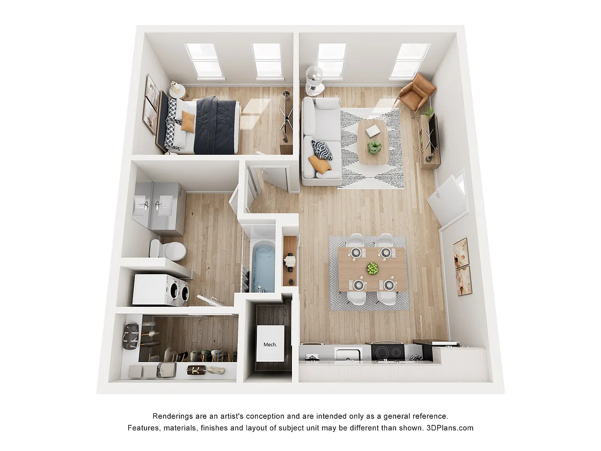 Floor plan A136