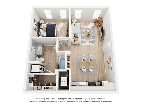 Floor plan A136