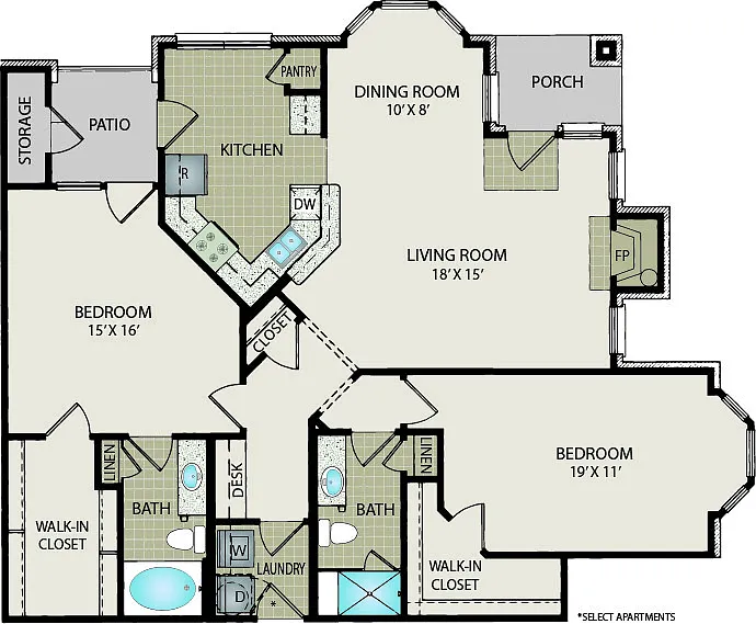 Floor plan B4