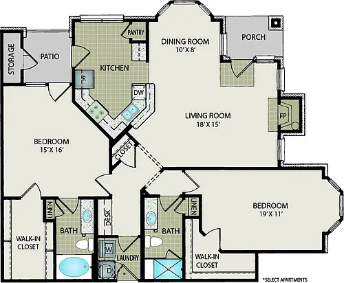 Floor plan B4