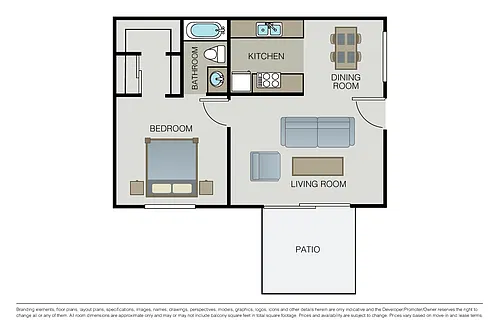 Floor plan Carmelo