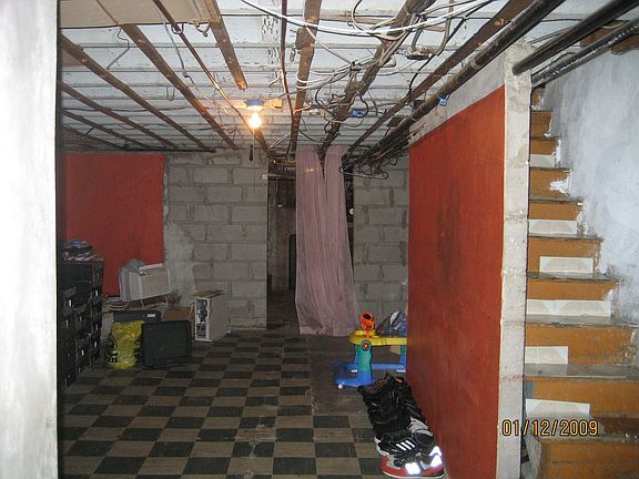 Partially Finished Basement