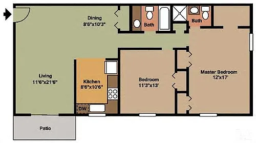 Floor plan The Wheatland