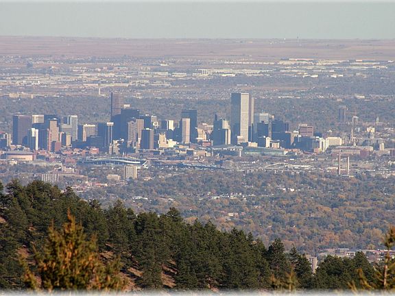 Downtown Denver from the Deck