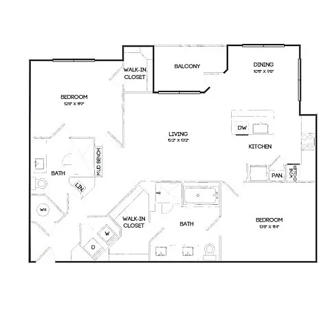 Floor plan B3