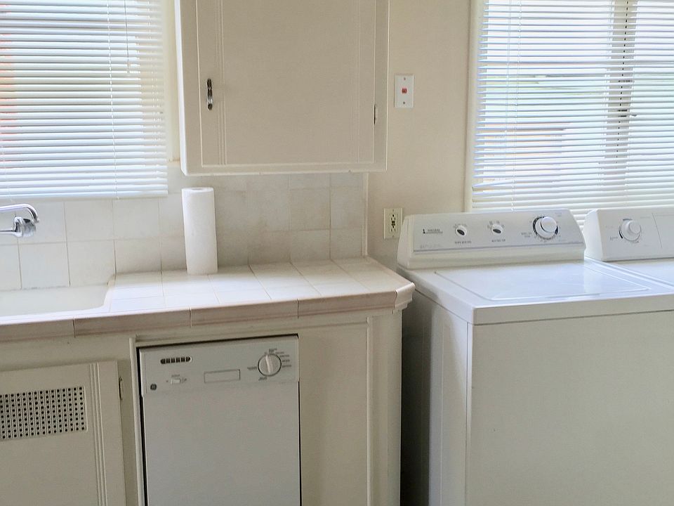 Kitchen: dishwasher and washer and dryer