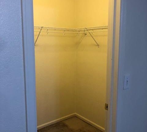 Master bedroom walk-in closet