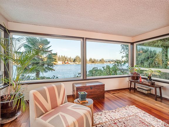 Beautiful lake views from almost every room in the house!>