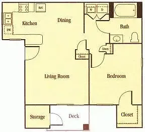 Floor plan Villa Piza