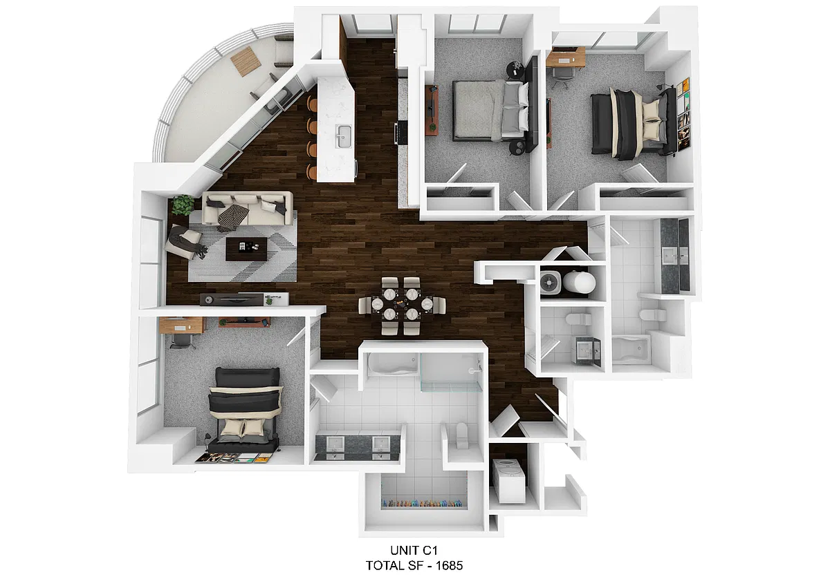 Floor plan The Elizabeth
