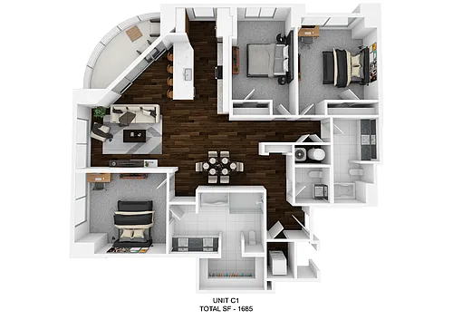 Floor plan The Elizabeth