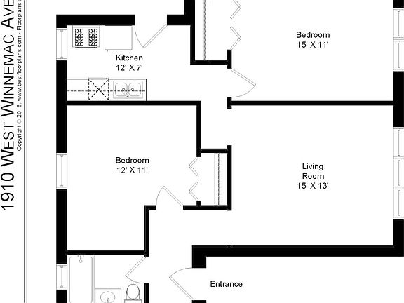 3rd image of 1910 W Winnemac Ave #3N