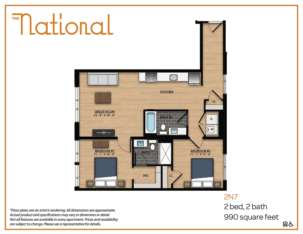Floor plan 2N7