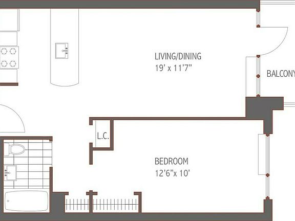 2nd image of 4134 Crescent St APT 10K
