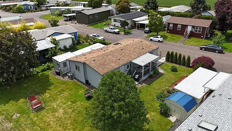 Large yard