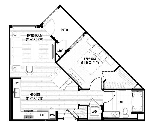 Floor plan A8