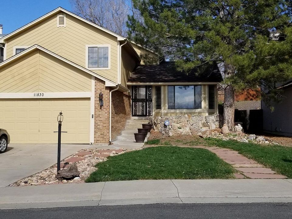 Front of home. Faces West.
