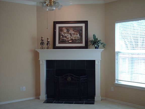 Den with Fireplace