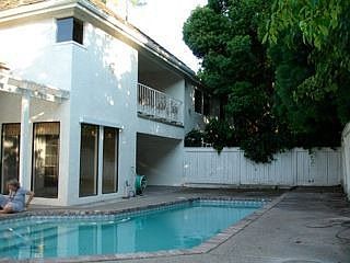 sparkling private salt system pool