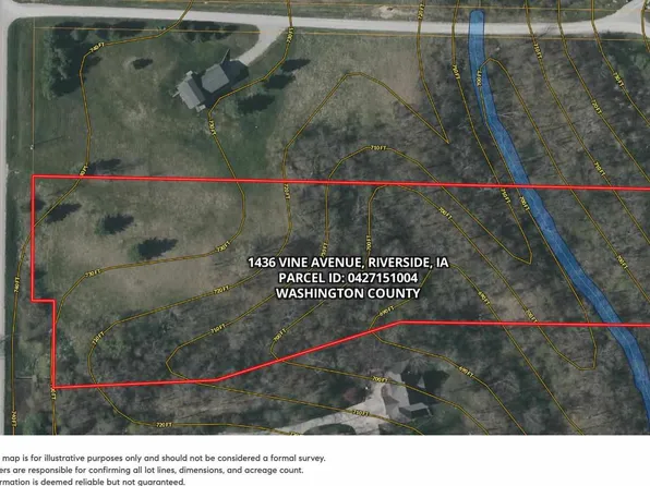 1436 Vine Ave, Riverside, IA 52327