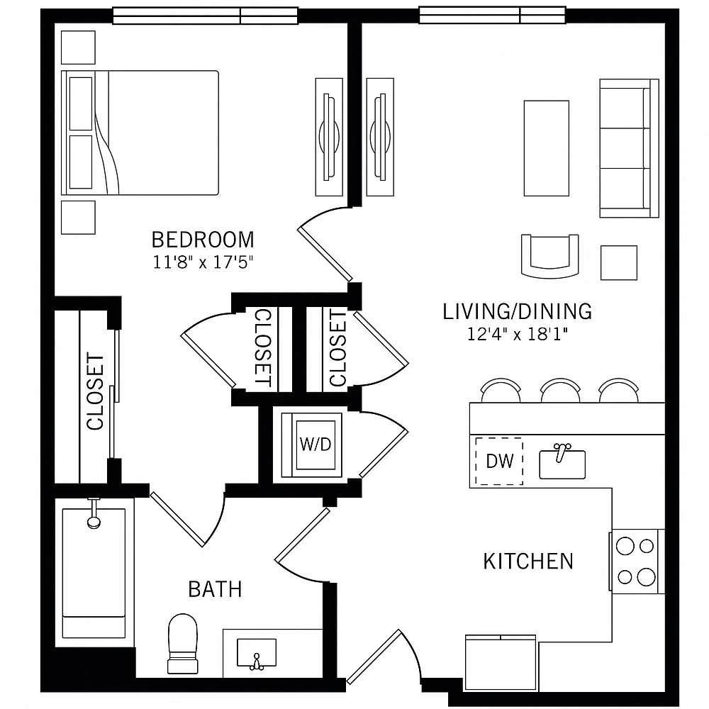 Floor plan A1