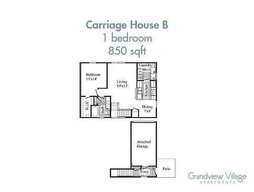 Floor plan Carriage House - B