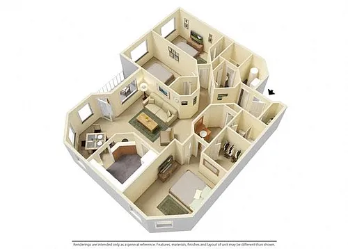 Floor plan Brunswick