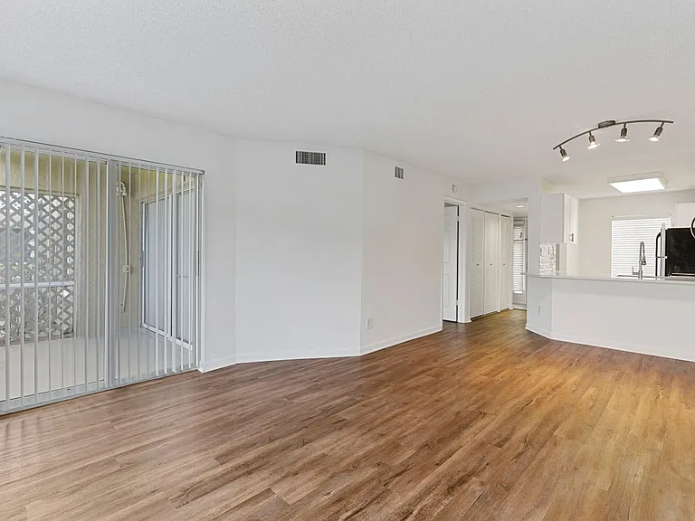 One bedroom living room