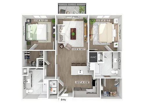 Floor plan B1