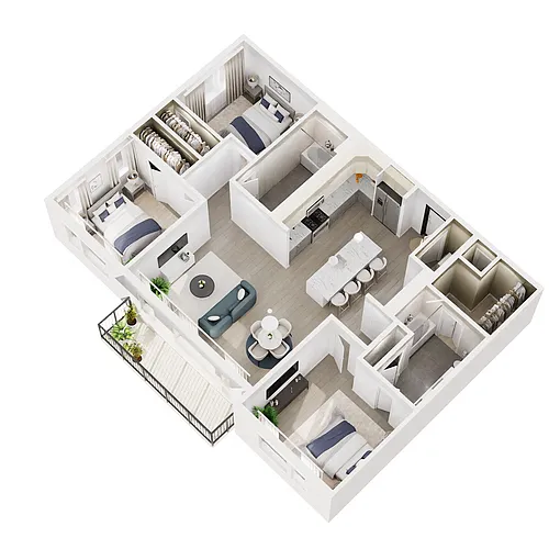Floor plan C1