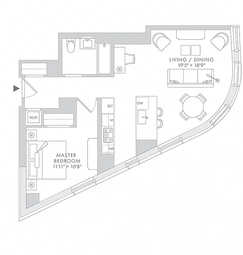 Floor plan Waterline 1: A7